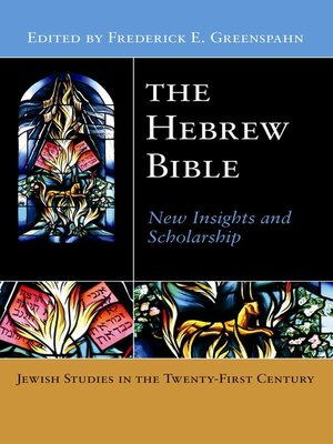 cover image of The Hebrew Bible